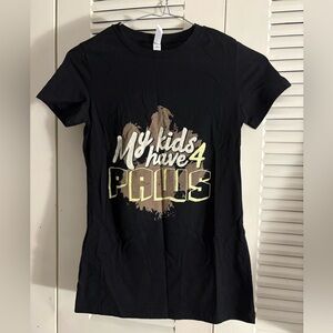 Bella Canvas Black T-Shirt with Graphic Print